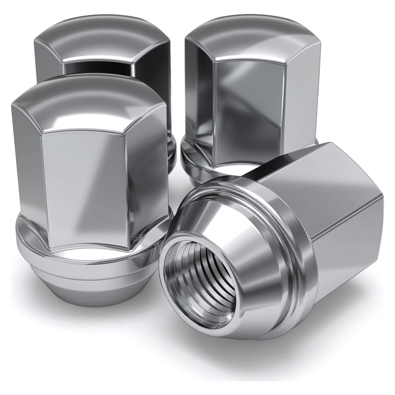 Tuercas de Rueda White Knight 9/16"-18 Cromo para Dodge y Ram