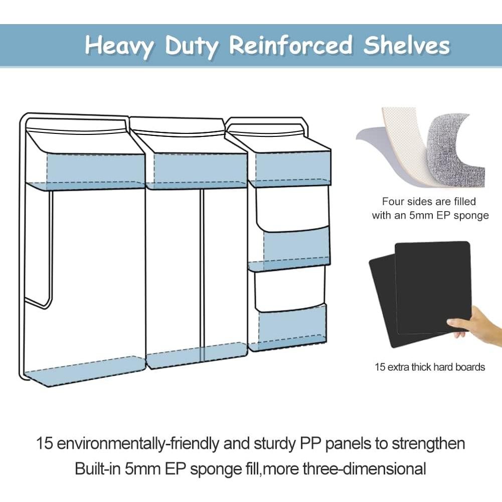 Caddy Colgante para Pañales Clearworld XL Gris - Organizador Bebé