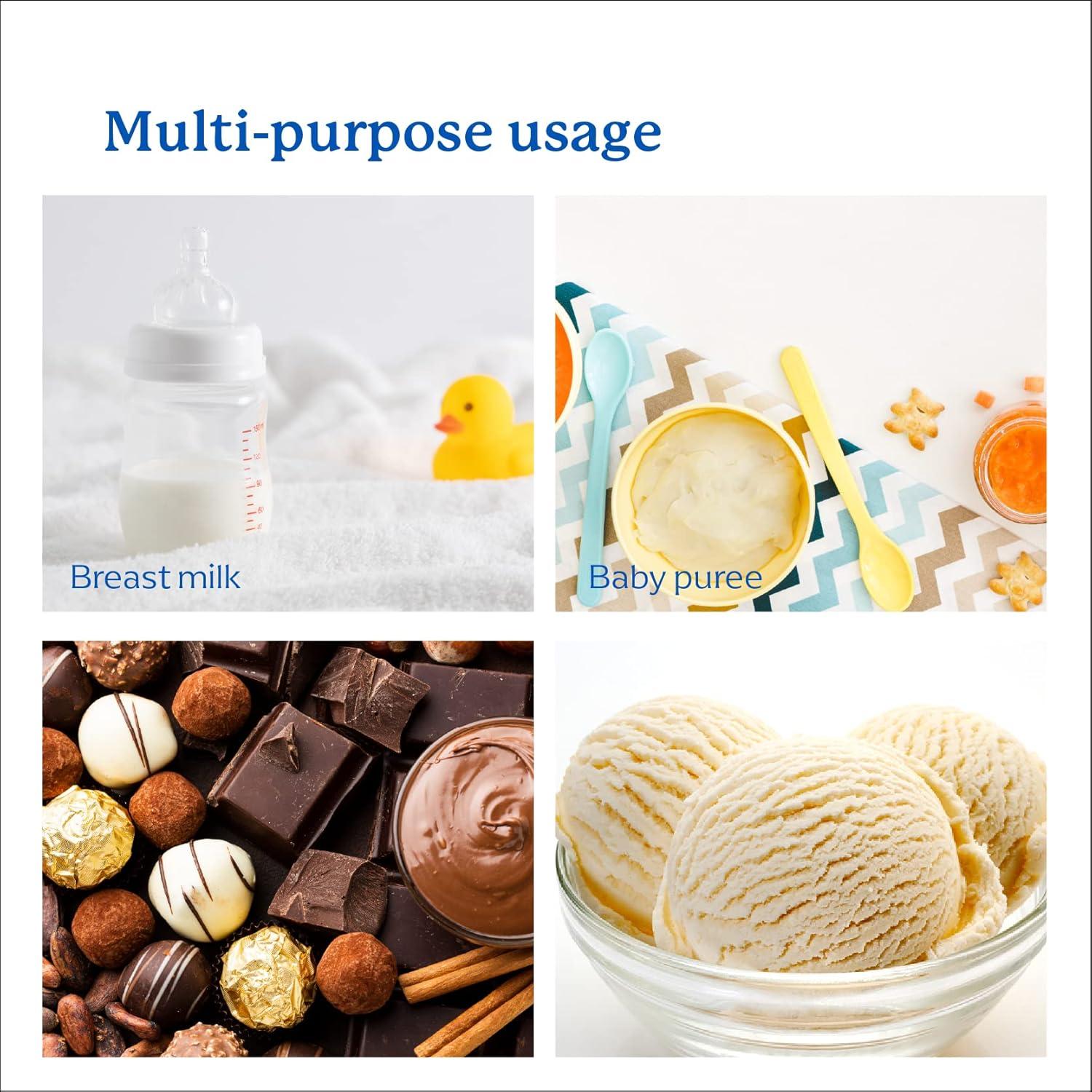 Contenedor de Almacenamiento para Bebés Samuelworld 12 Porciones 74.8ml