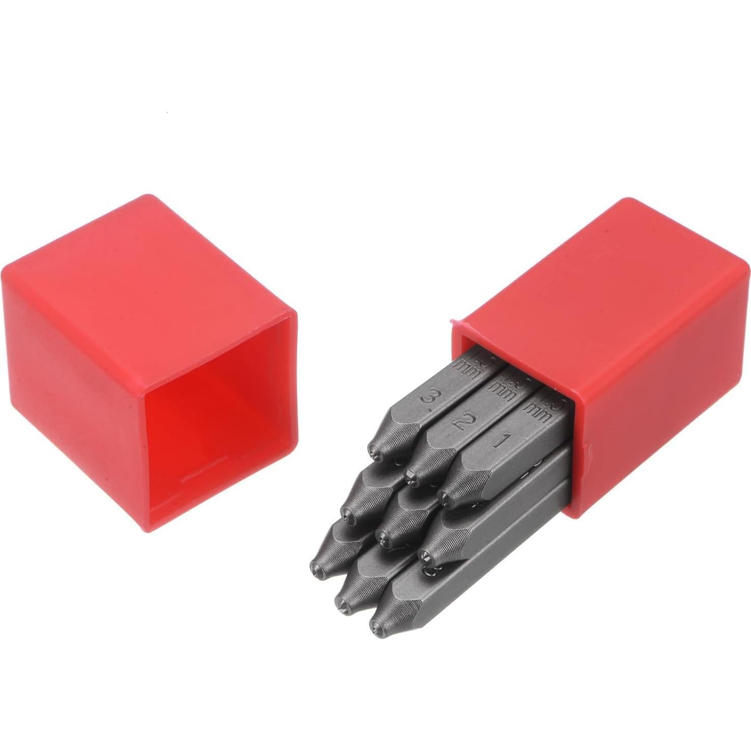 Juego de Sellos Numéricos HARFINGTON 9 Piezas 1.5mm Acero