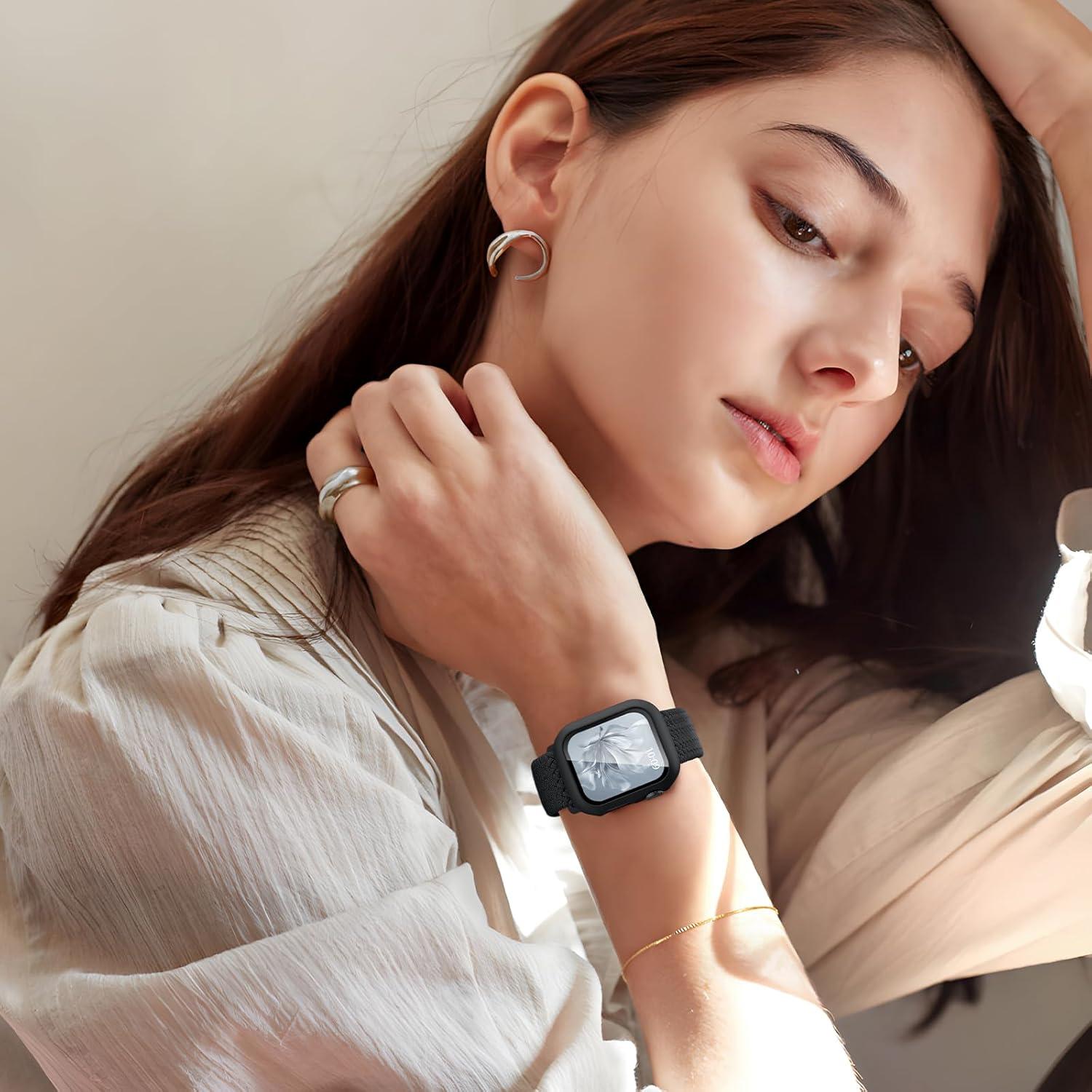 Banda Trenzada Elástica Butifacion para Apple Watch 40-46mm