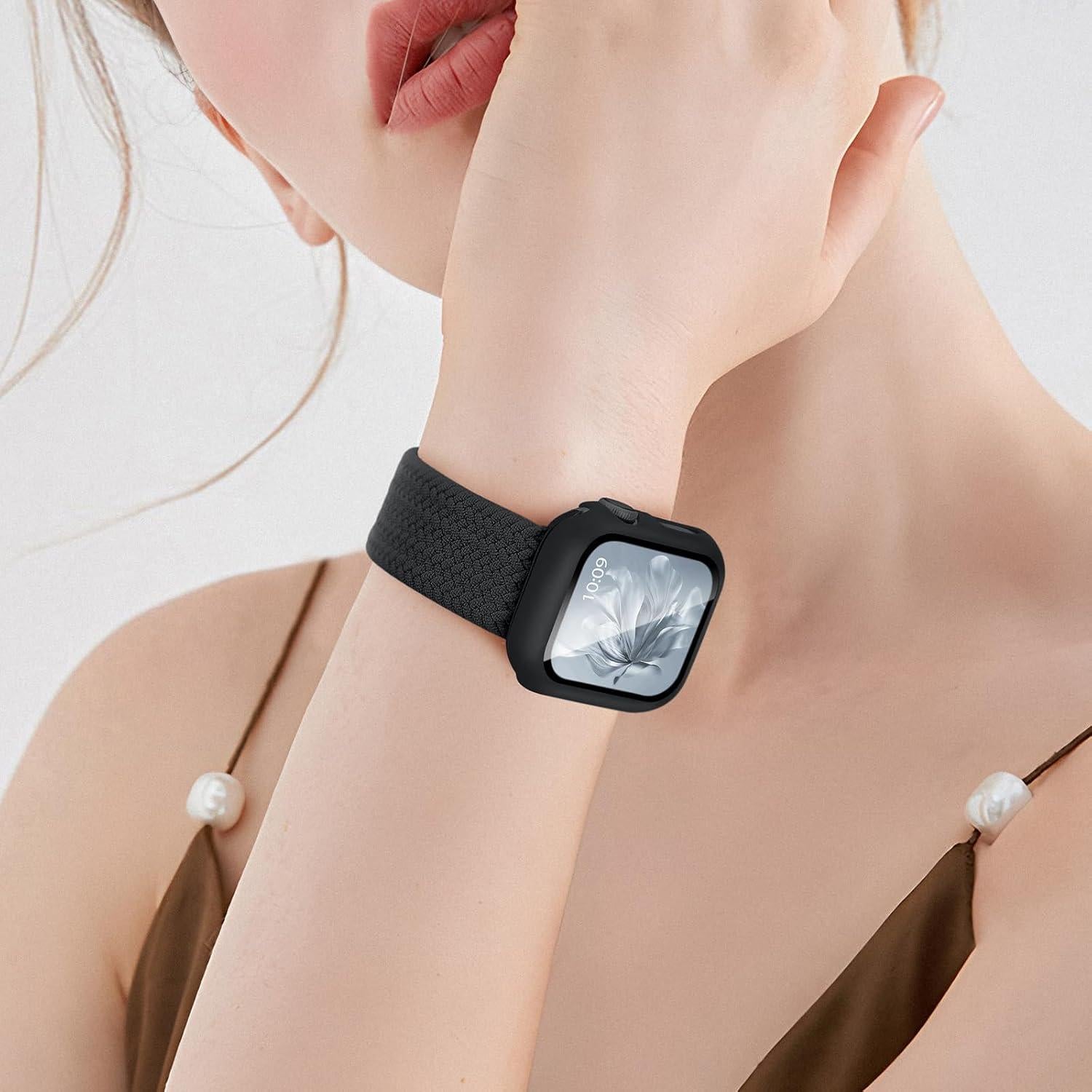 Banda Trenzada Elástica Butifacion para Apple Watch 40-46mm