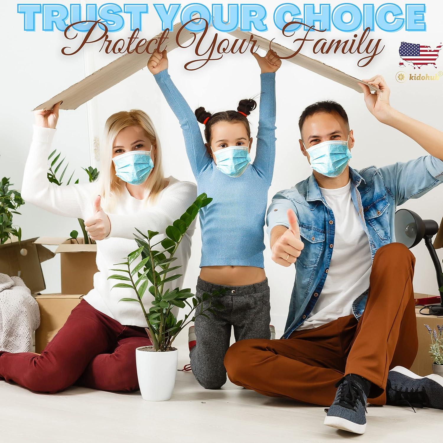 Máscara Médica Desechable para Niños Kidohub 4 Capas Individual