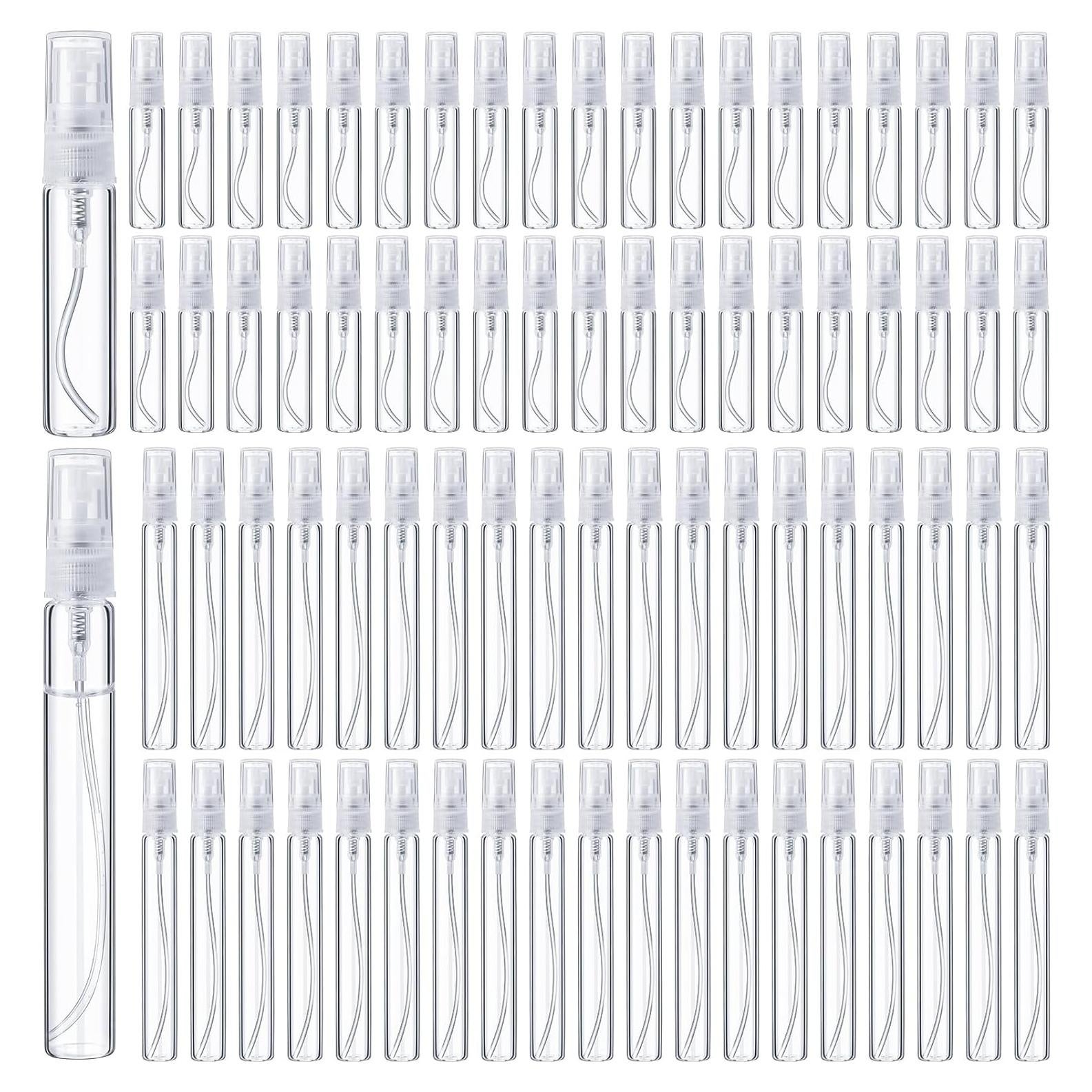 Tanlade 300 Mini Botellas Spray Vidrio 5ml y 10ml Recargables