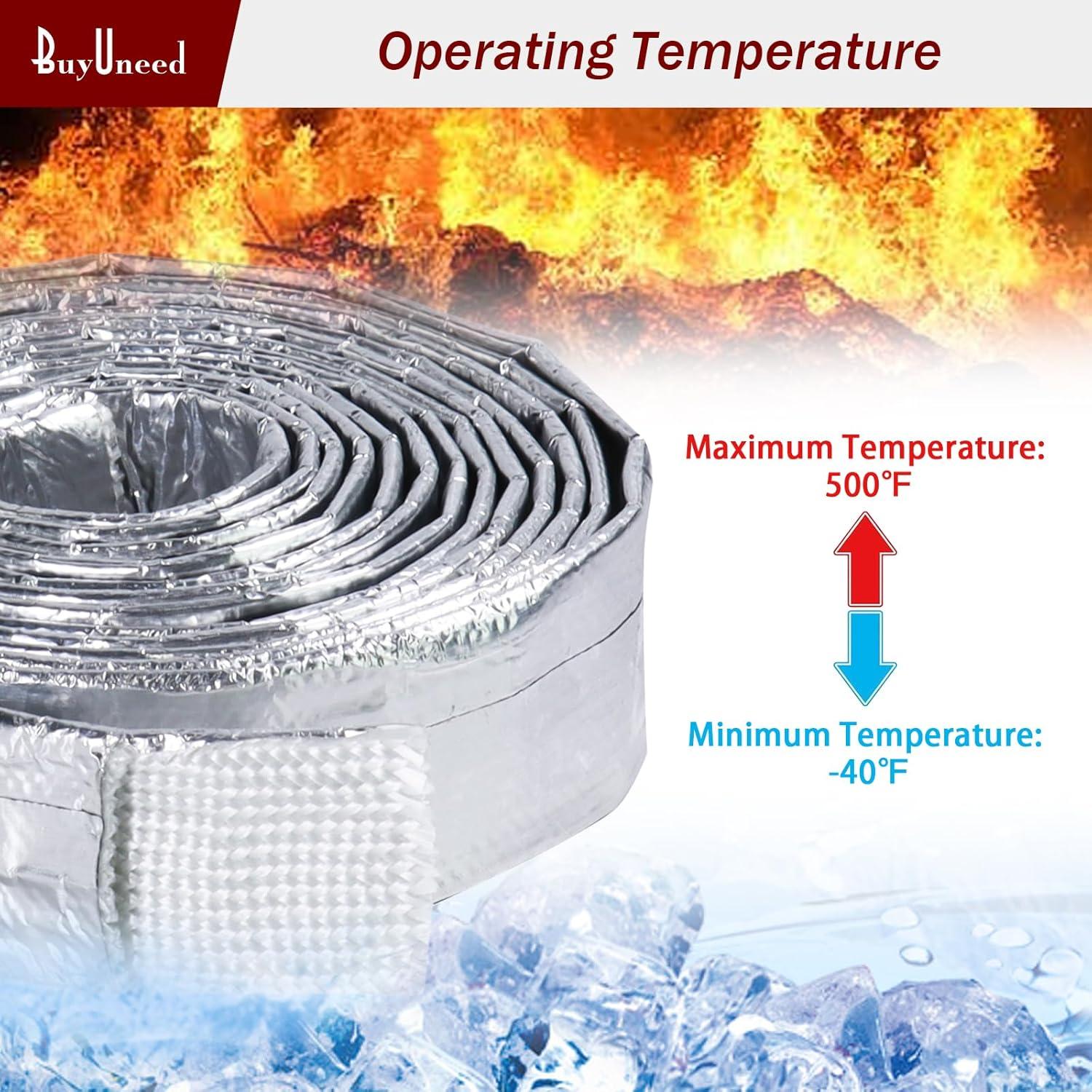 Manguito de Aislamiento Aluminizado BuyUneed 19mm x 182.8cm