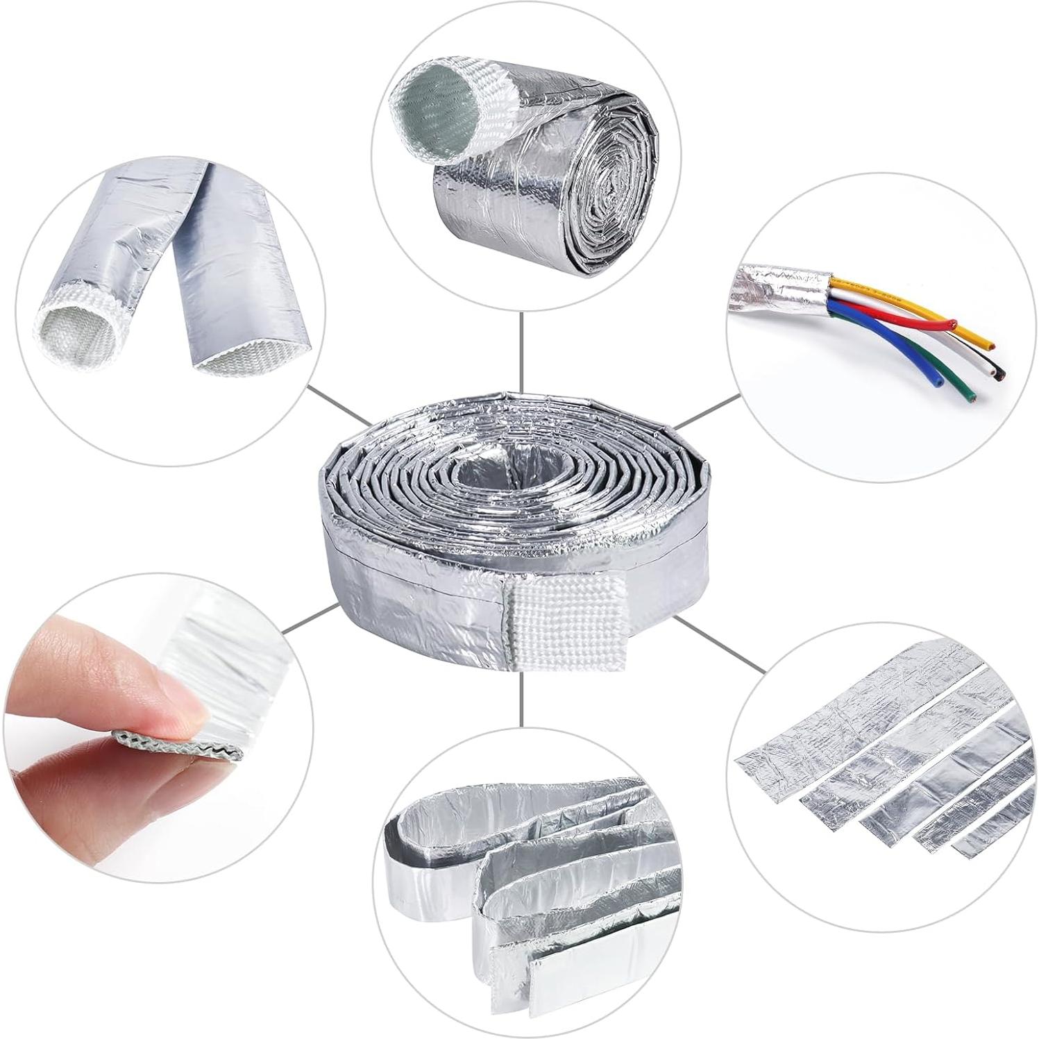 Manguito de Aislamiento Aluminizado BuyUneed 19mm x 182.8cm