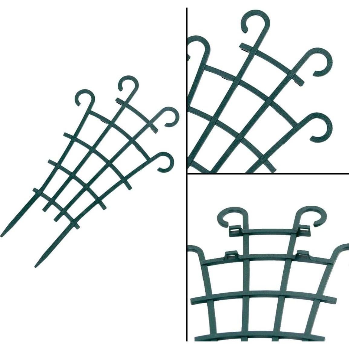 Trellis para Plantas Trepadoras UWIOFF - Paquete de 4, 26 cm