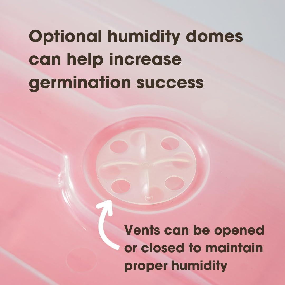 Kit de Inicio de Semillas Bootstrap Farmer Negro con Domos