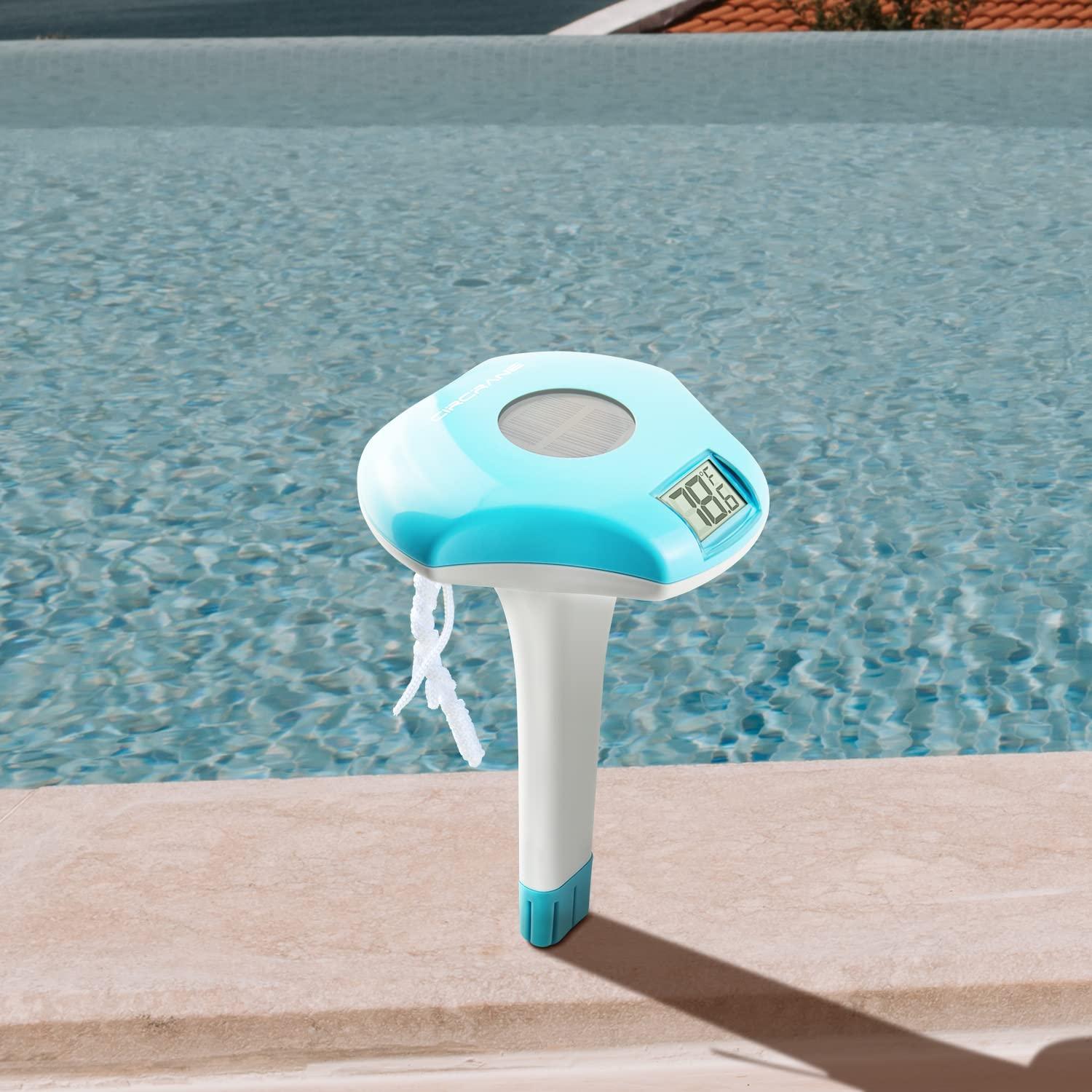 Termómetro Digital Solar Circrane para Piscina y Spa IPX-8
