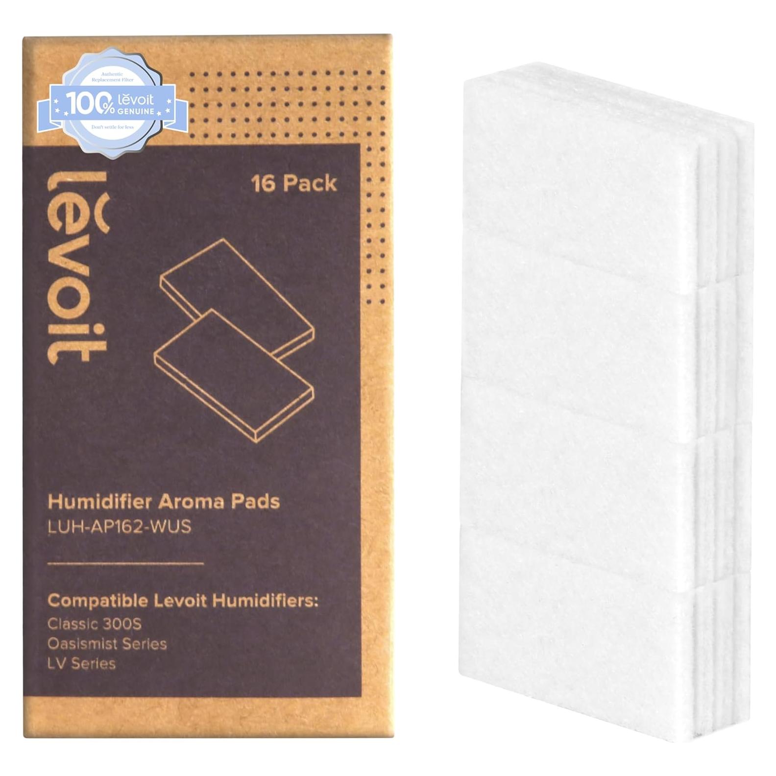 LEVOIT Almohadillas Aromáticas 16 Paquete para Humidificadores