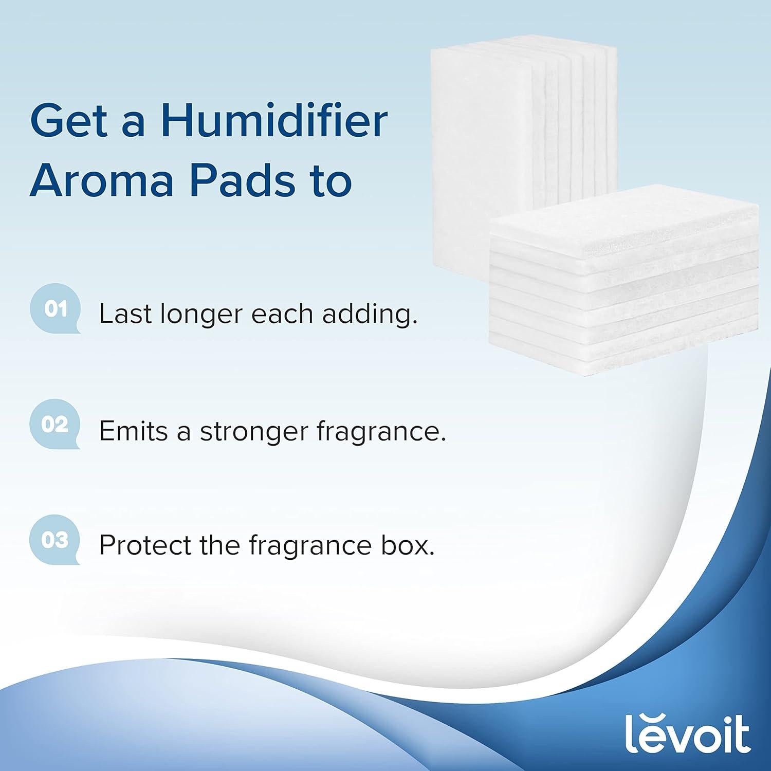 LEVOIT Almohadillas Aromáticas 16 Paquete para Humidificadores