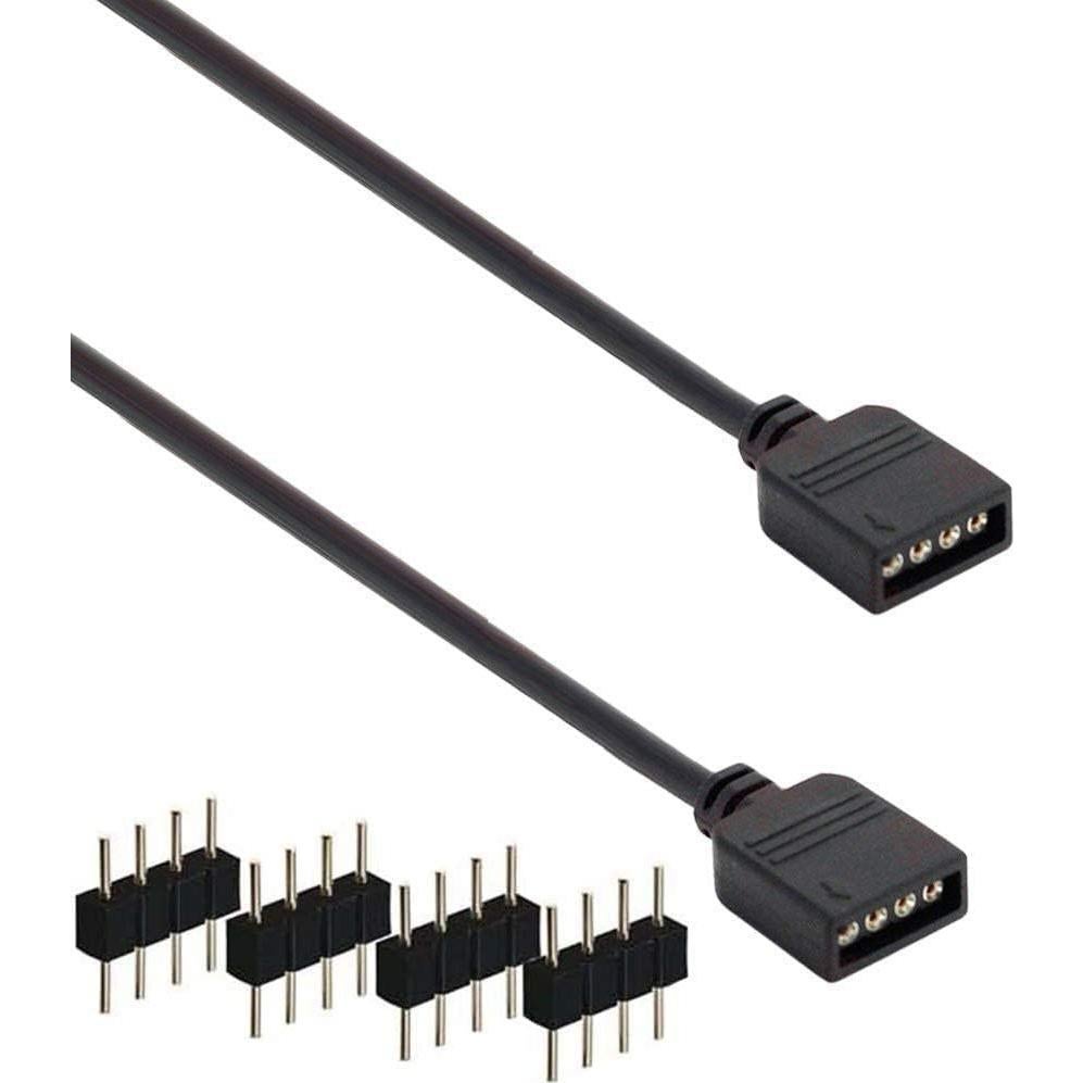 Paquete de 2 Cables Divisor 1 a 2 Vías 4 Pines PAUTIX 30 cm