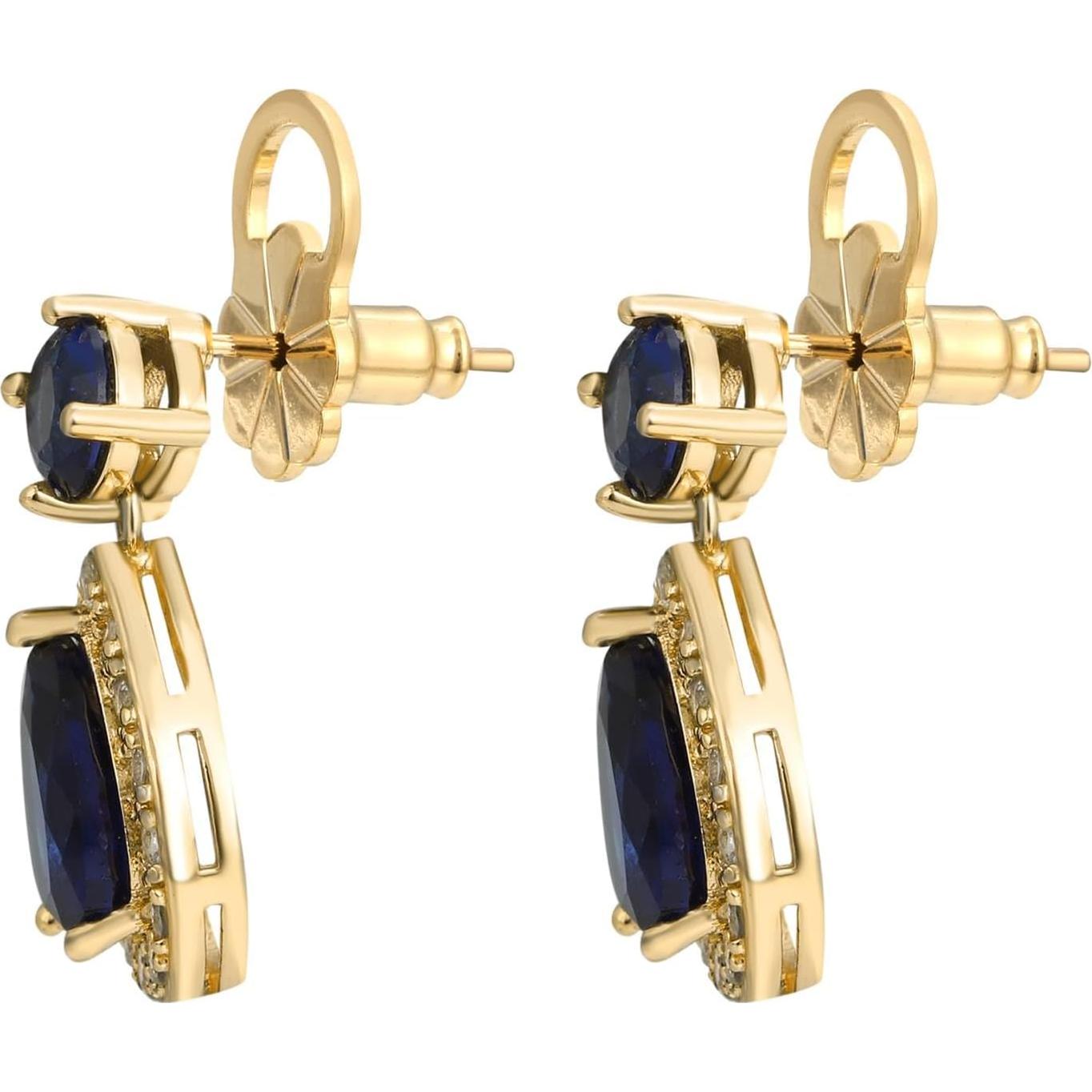 Resortes Bloqueables para Pendientes JIACHARMED 4pcs Oro