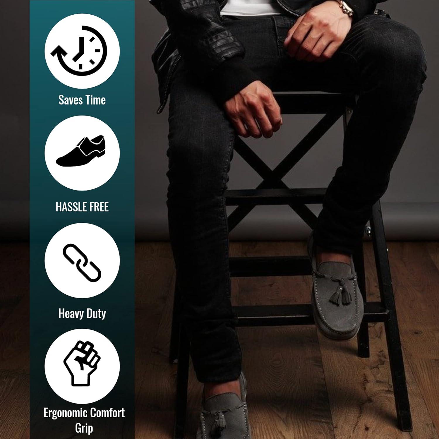 Cuerno de Zapato de Metal 76.2 cm para Adultos y Niños