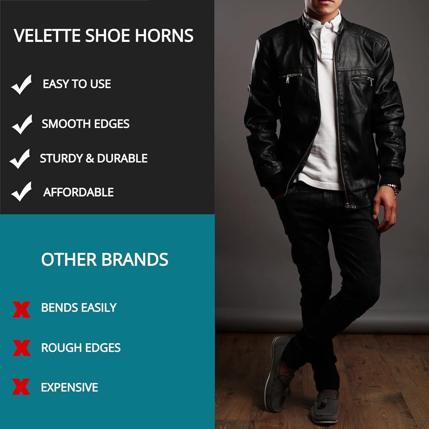 Cuerno de Zapato de Metal 76.2 cm para Adultos y Niños