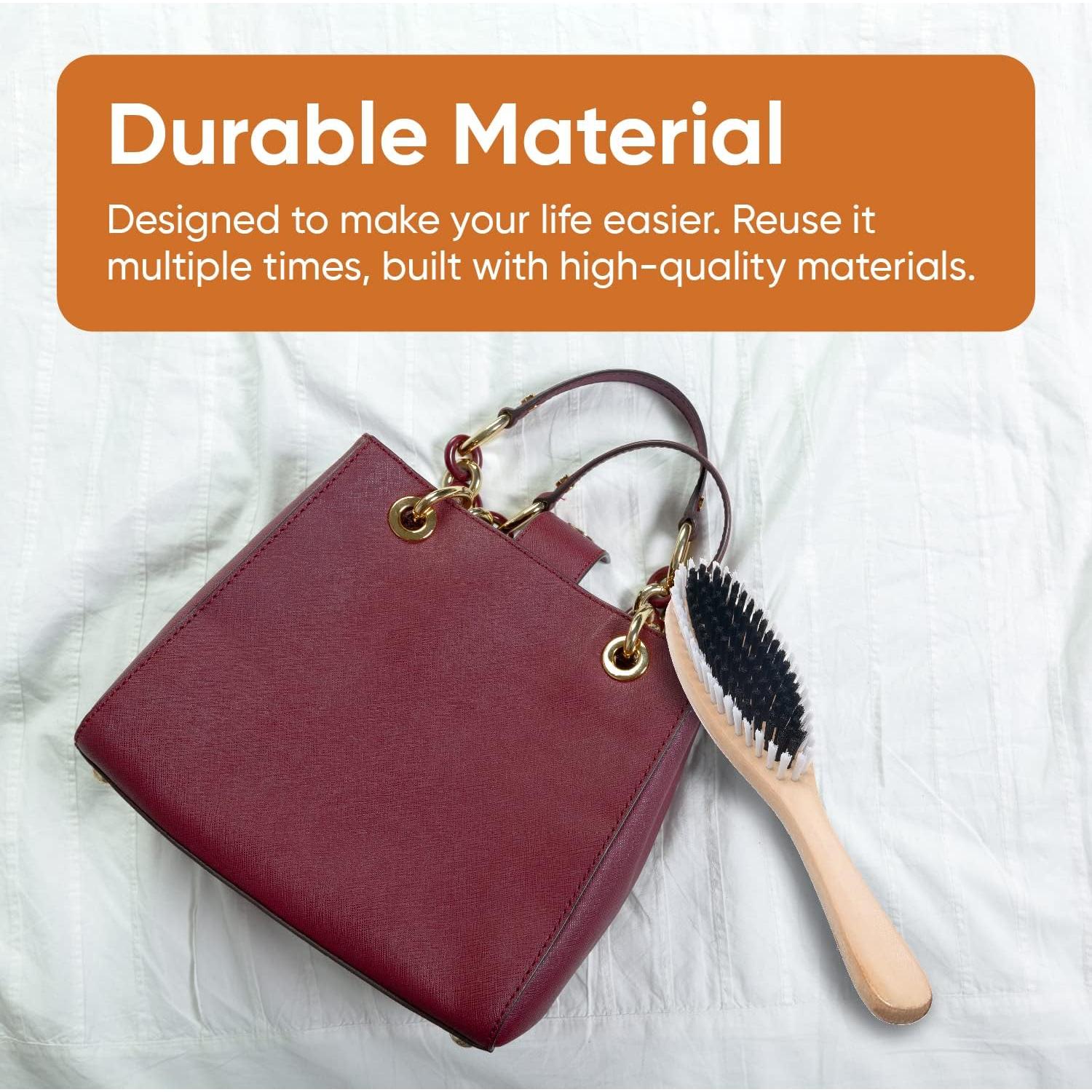 Cepillo de Ropa Superio 29.2cm Mango de Madera Cerdas Resistentes