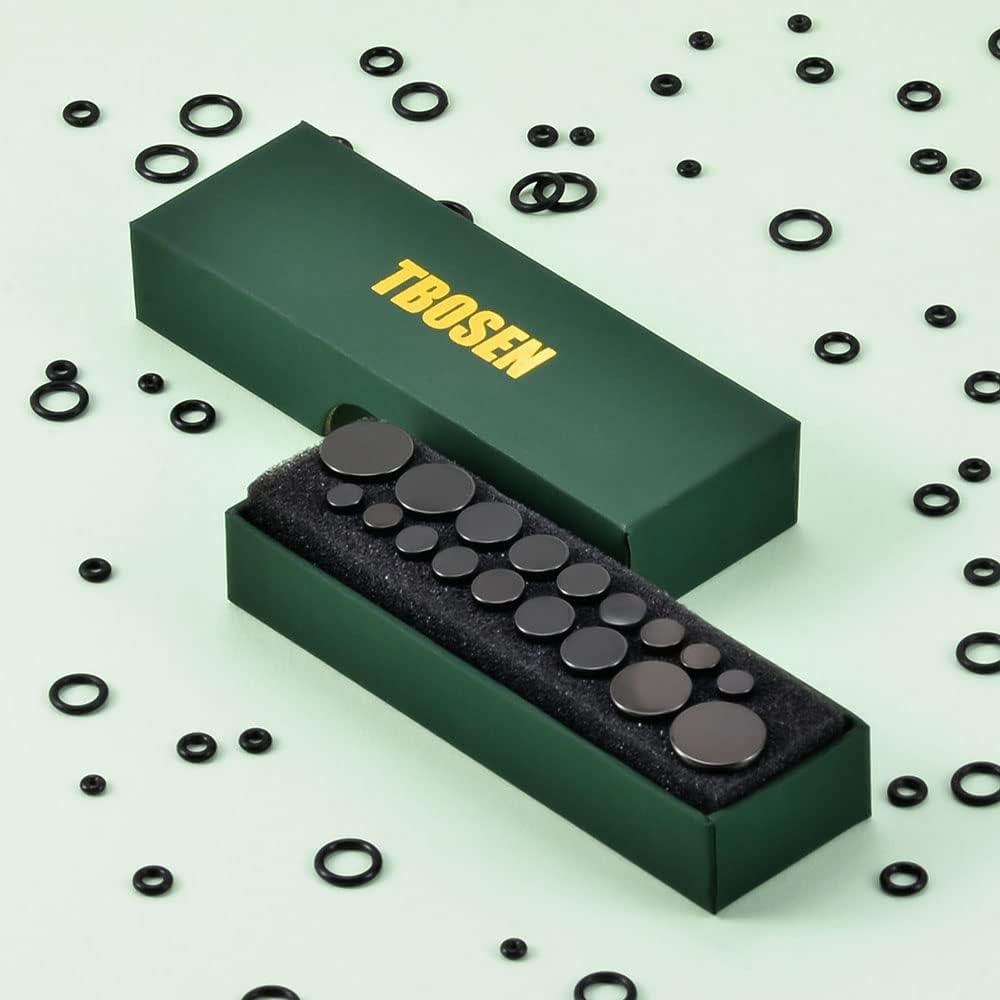 Kit de Estiramiento 18PCS TBOSEN Acero Inoxidable Quirúrgico 14G-00G