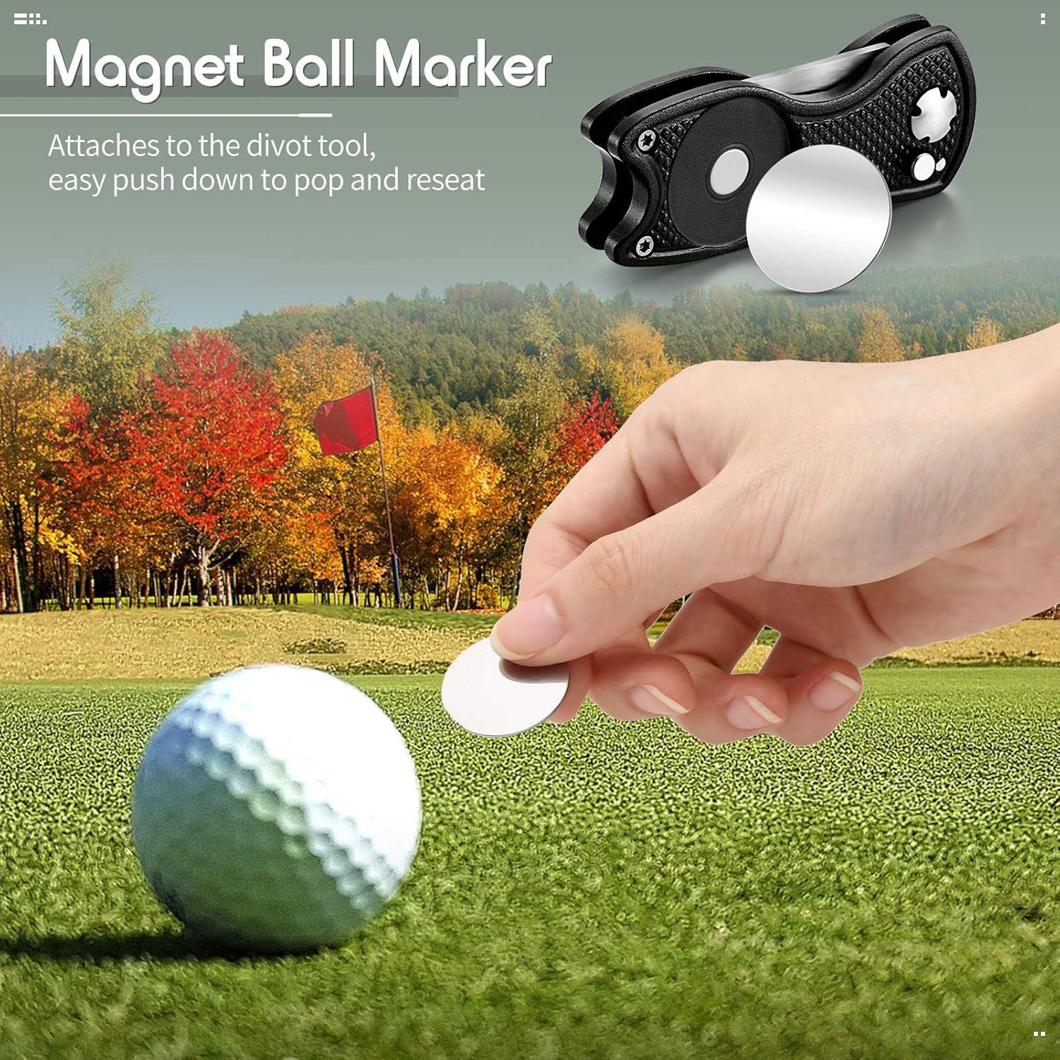 Herramienta de Golf Plegable Skylety 4 Pcs Acero Inoxidable