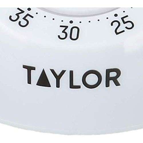 Temporizador de Cocina Mecánico Taylor 60 Minutos Blanco