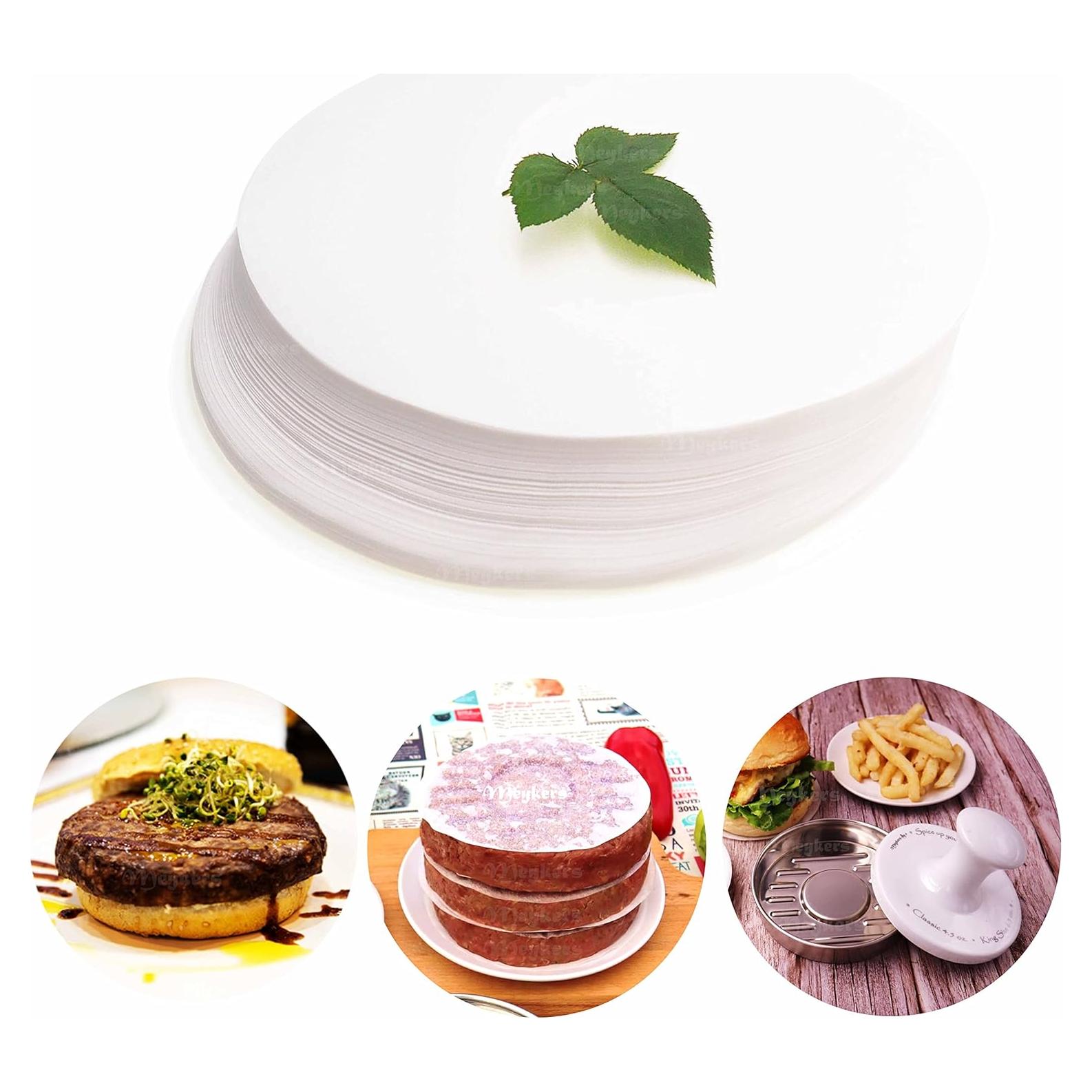 Hojas de Papel para Hamburguesas Meykers 300 Pcs 12.7 cm