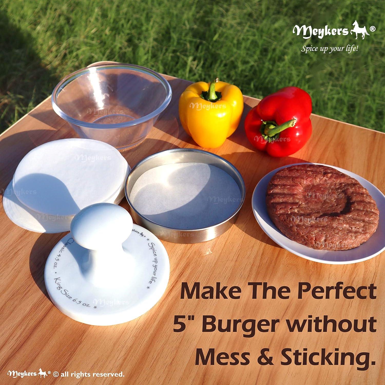 Hojas de Papel para Hamburguesas Meykers 300 Pcs 12.7 cm