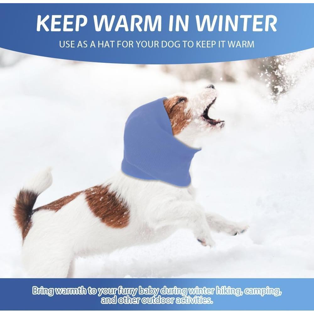 Snood Calmante para Perros COMFPET Azul Tamaño S