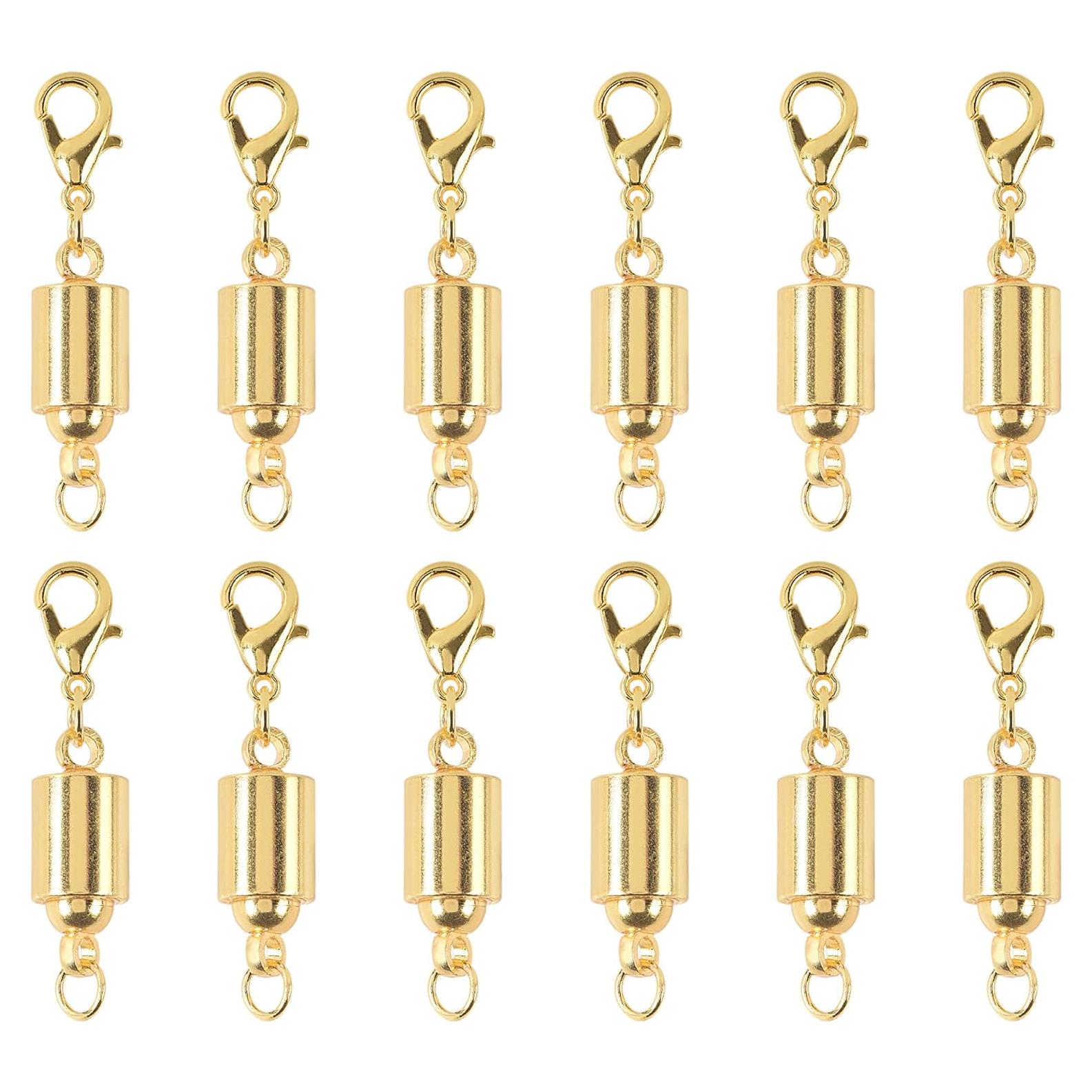 Broches Magnéticos de Tornillo KONMAY 10 Juegos Dorados