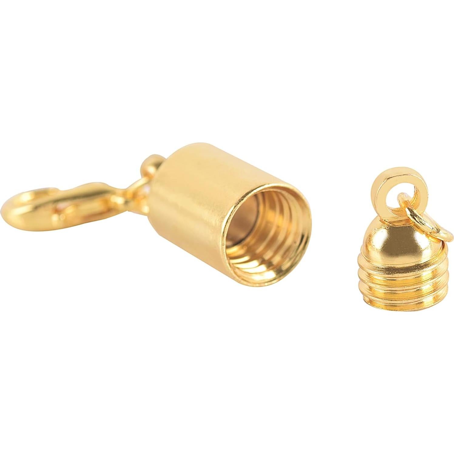 Broches Magnéticos de Tornillo KONMAY 10 Juegos Dorados