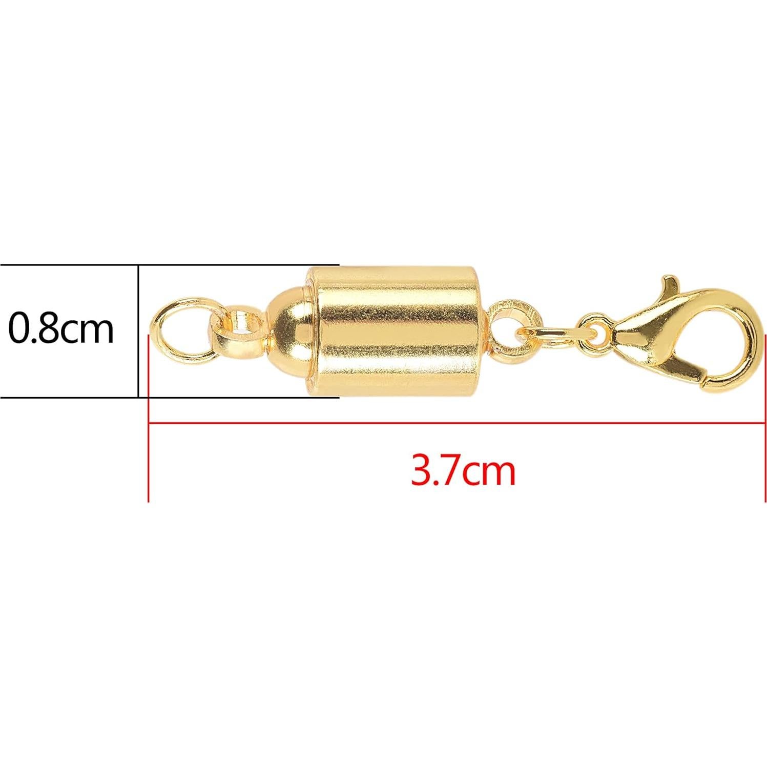 Broches Magnéticos de Tornillo KONMAY 10 Juegos Dorados