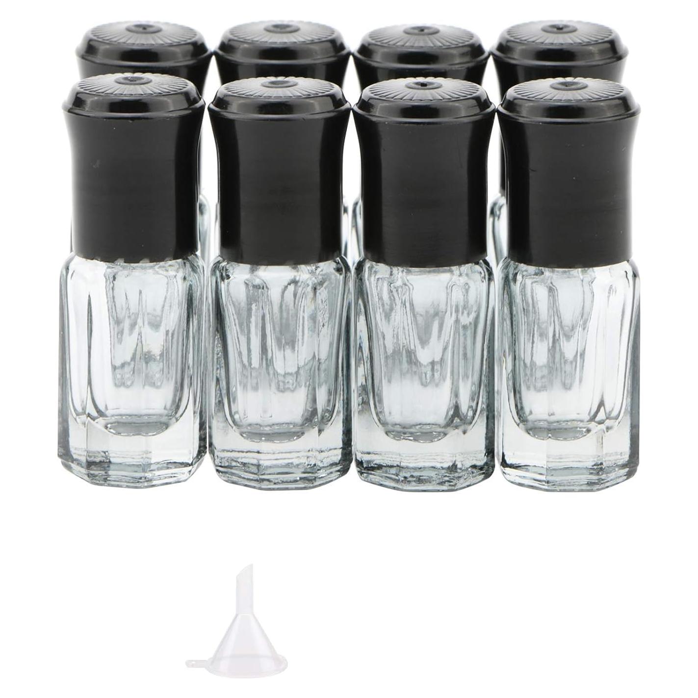 Botellas Roll-on de Vidrio Newzoll 3ml 8 Piezas Anti-UV