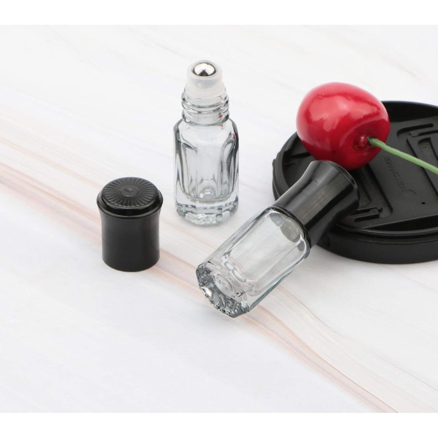 Botellas Roll-on de Vidrio Newzoll 3ml 8 Piezas Anti-UV