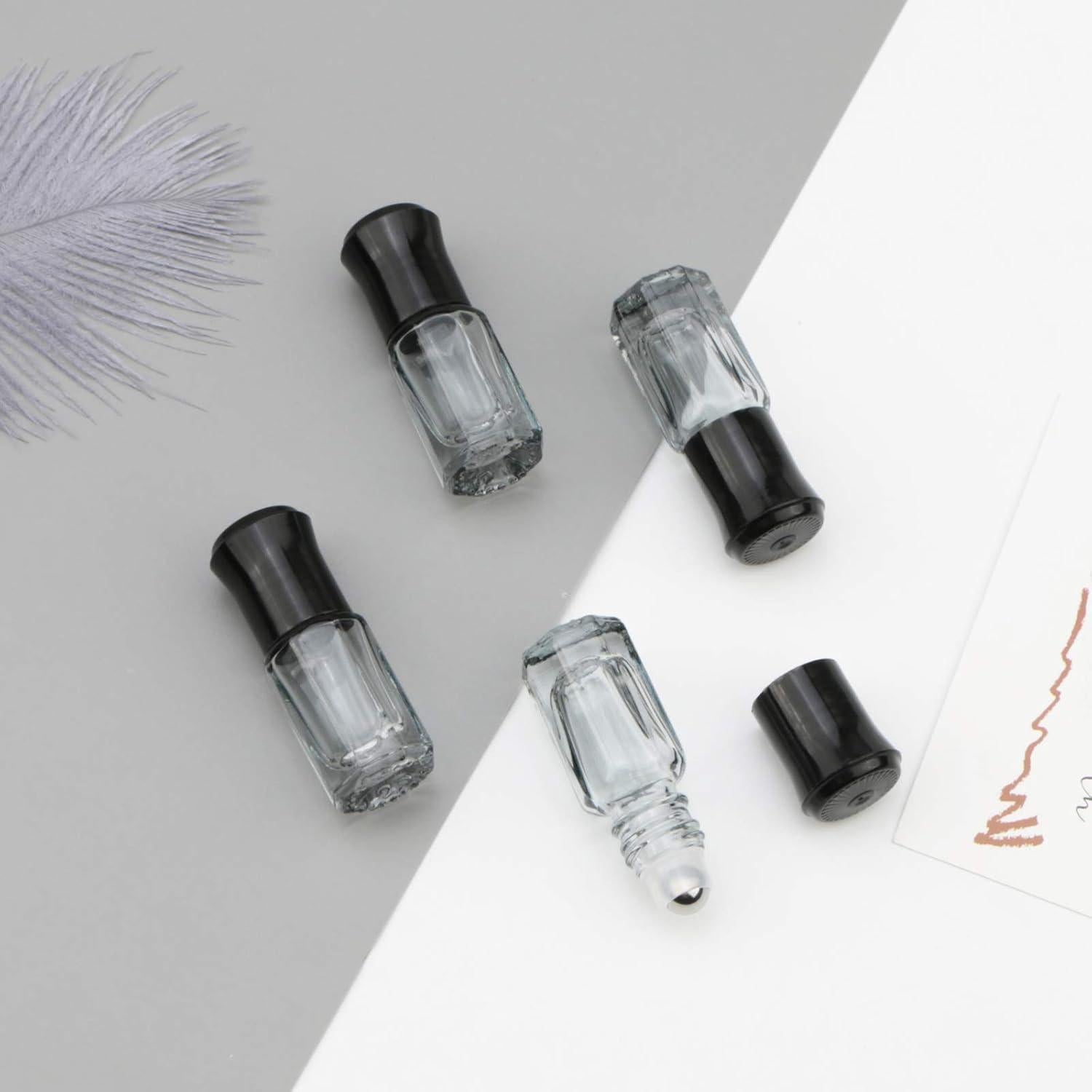 Botellas Roll-on de Vidrio Newzoll 3ml 8 Piezas Anti-UV