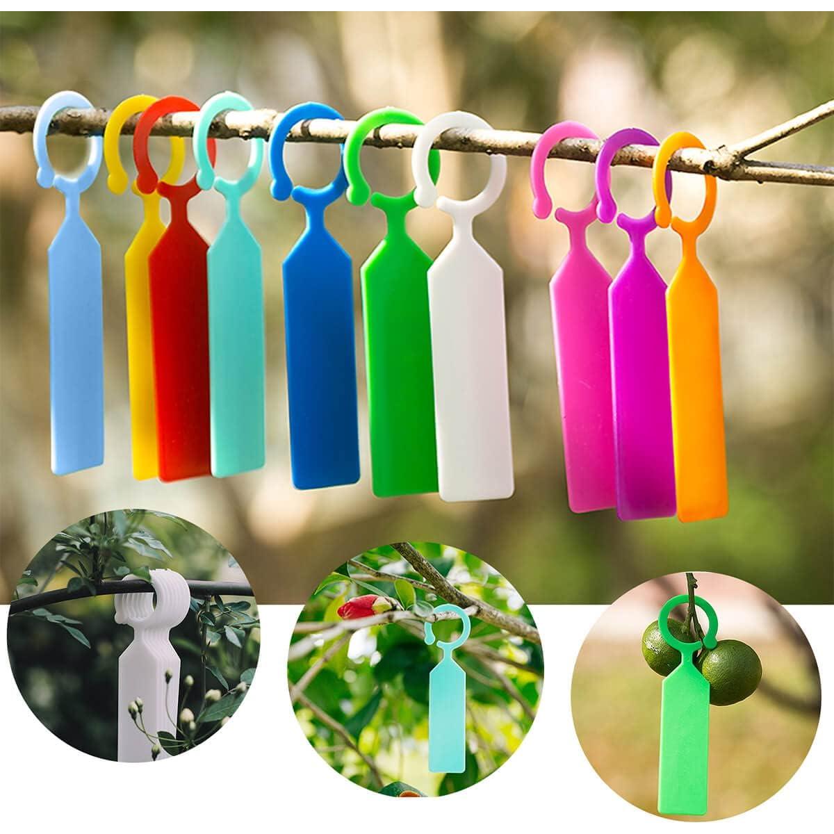 100 Etiquetas de Jardín Star River - Plástico Impermeable 10.9 cm