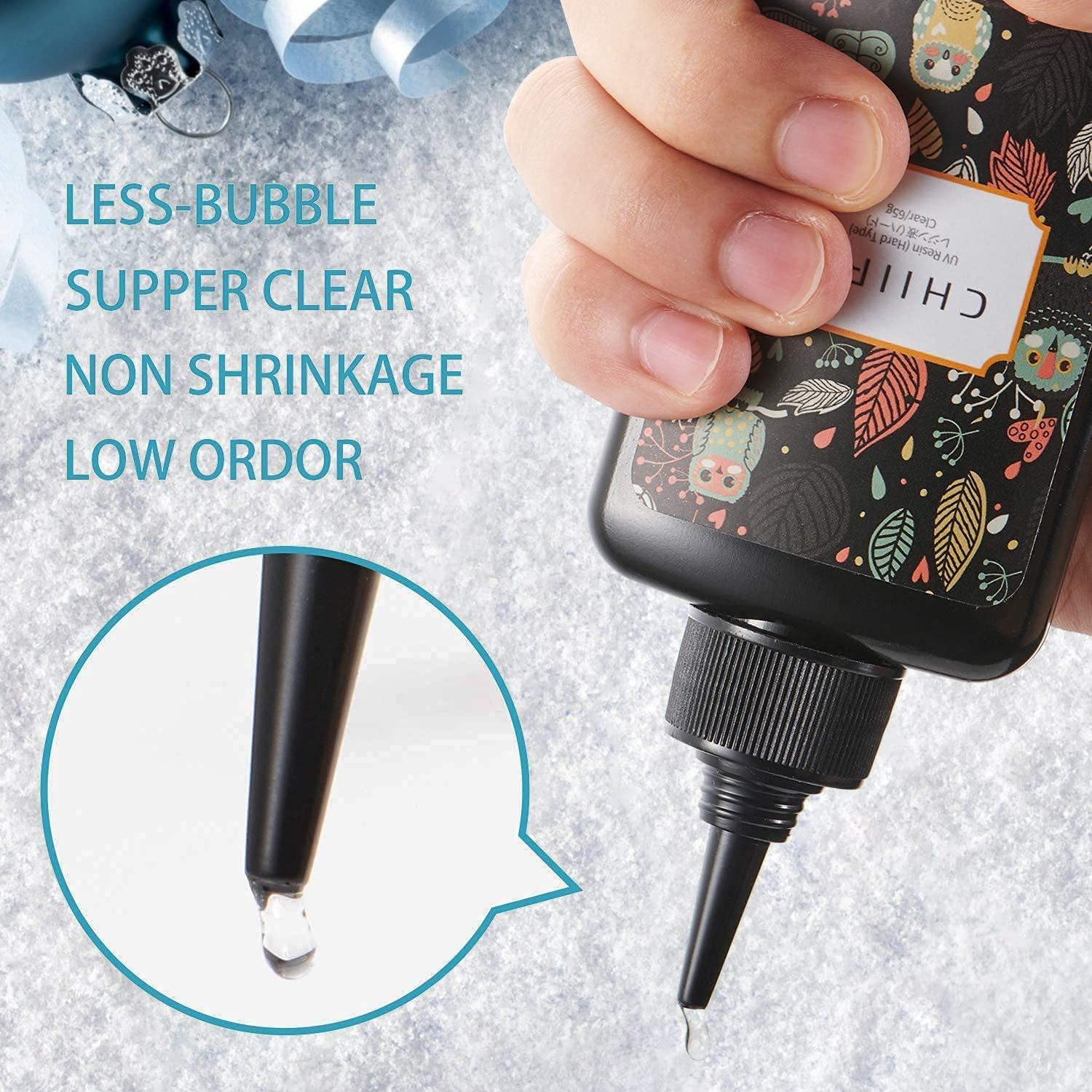 Resina UV SANAAA Transparente Dura 100g para Joyería