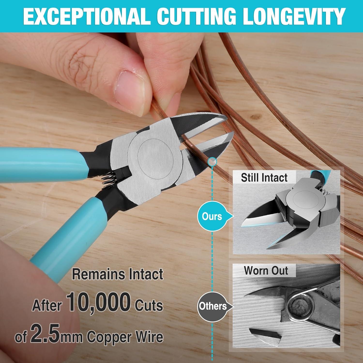 Cortador de Alambre DURATECH 5" Profesional Ultra Afilado