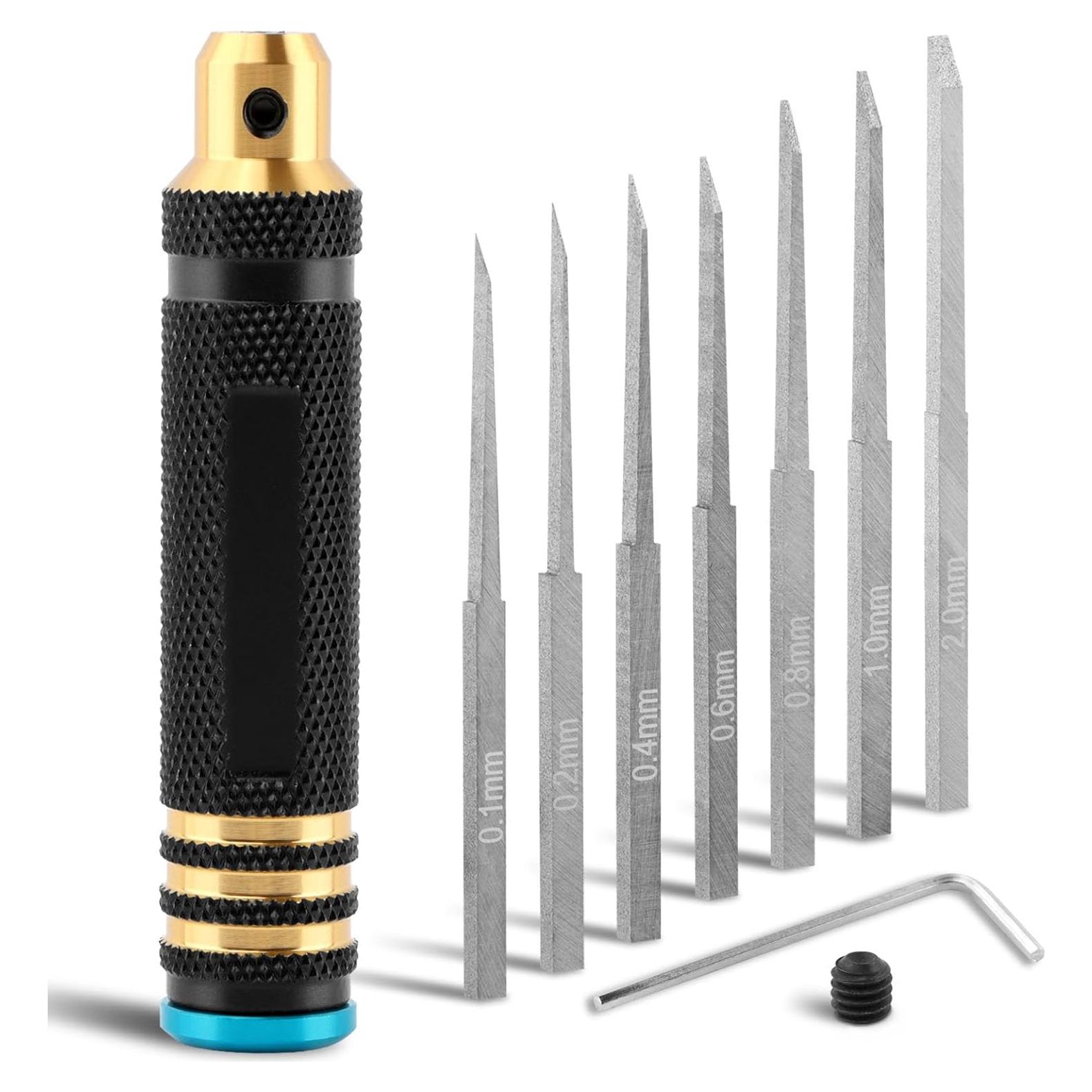 Herramienta de Corte 7 en 1 Loyanger con 7 Cuchillas 0.1-2.0mm