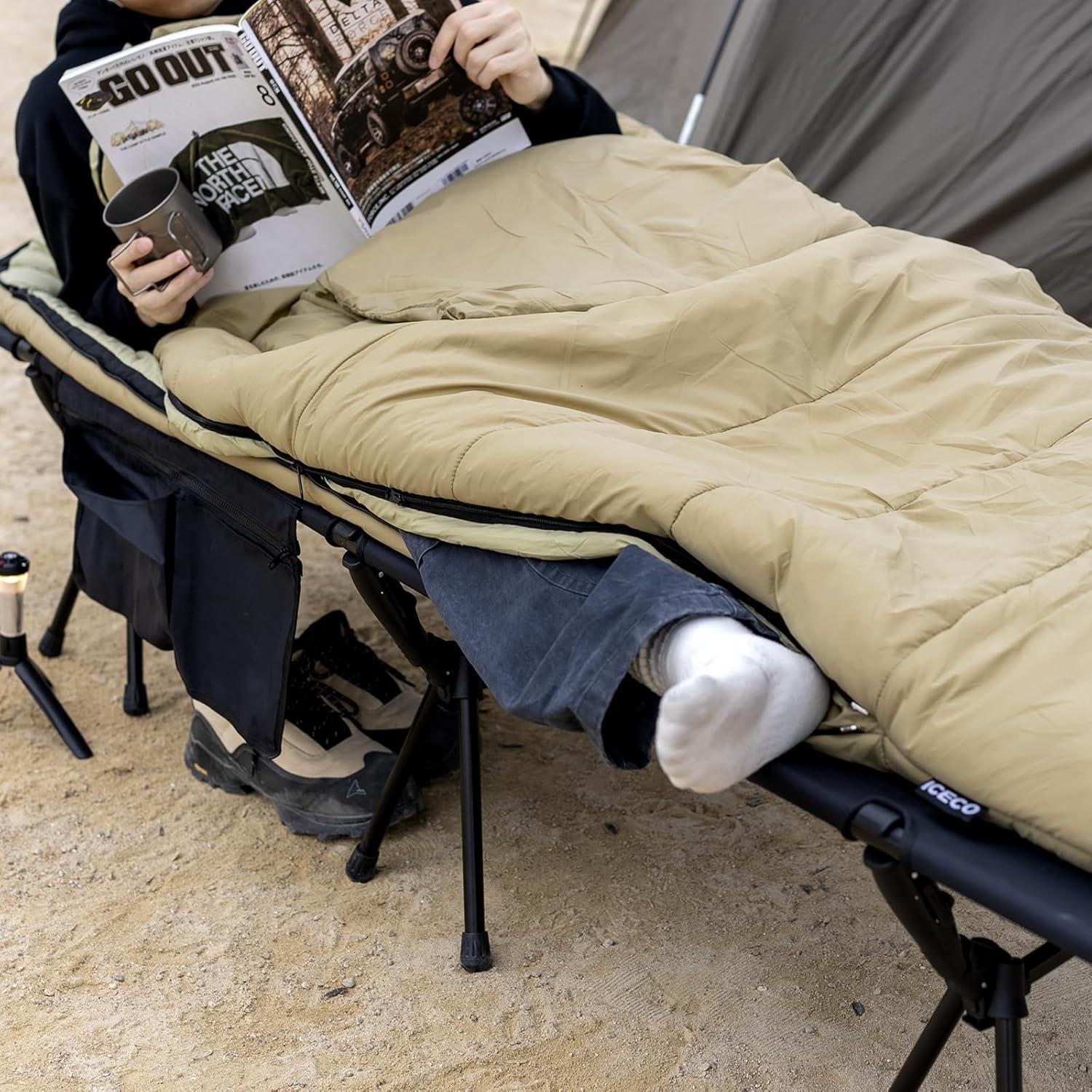 Saco de Dormir Momia ICECO MSB215K 0°C para Adultos