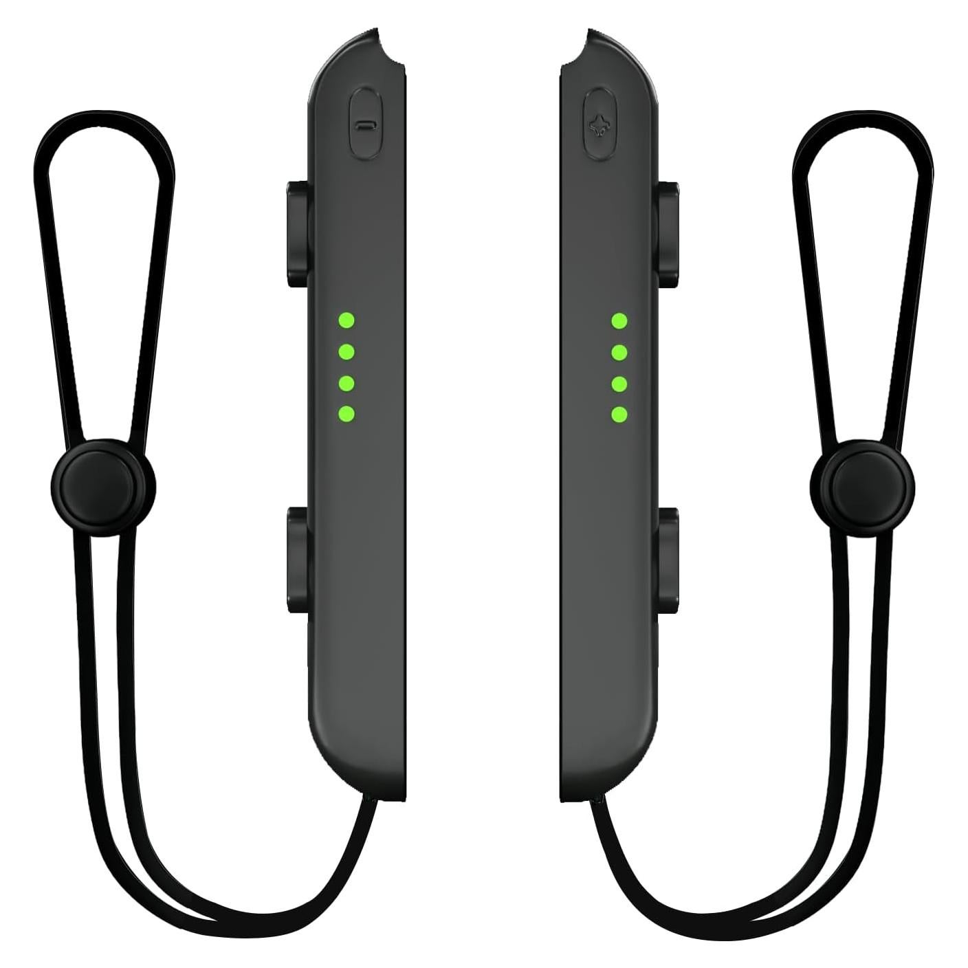 Correa de Muñeca Lonxmovs para Joycon Switch - 2 Pack Negro