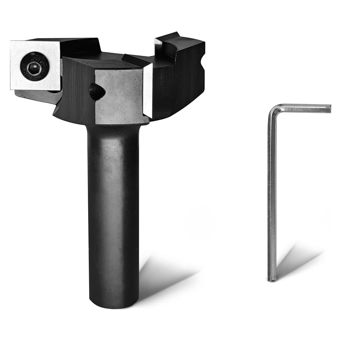 Fresa de Superficie CNC HIIZUG 1/2" Eje 50.8mm Diámetro 3 Flautas