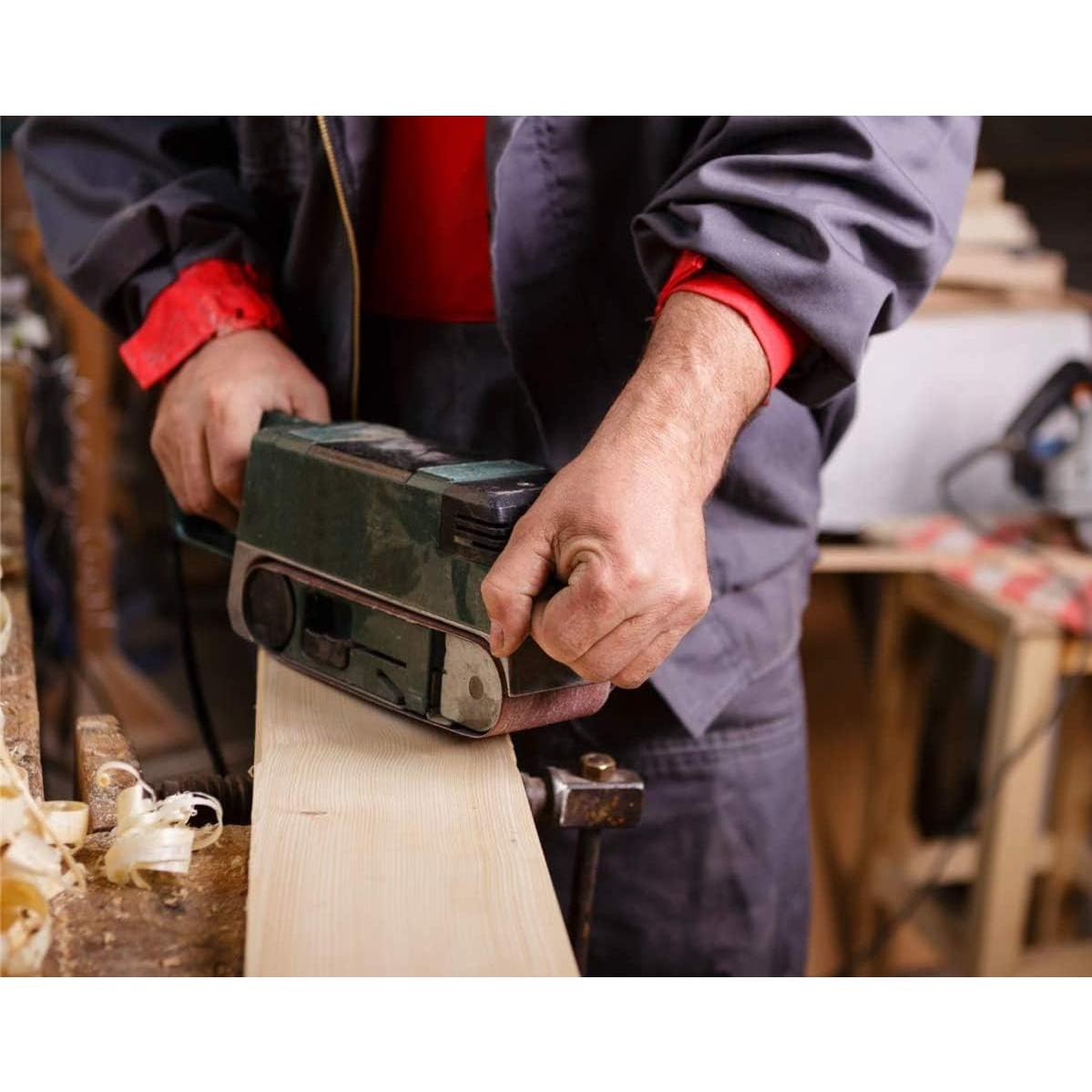 Cintas de Lijado 3x46 cm Taokyid 36 Granos Paquete de 10