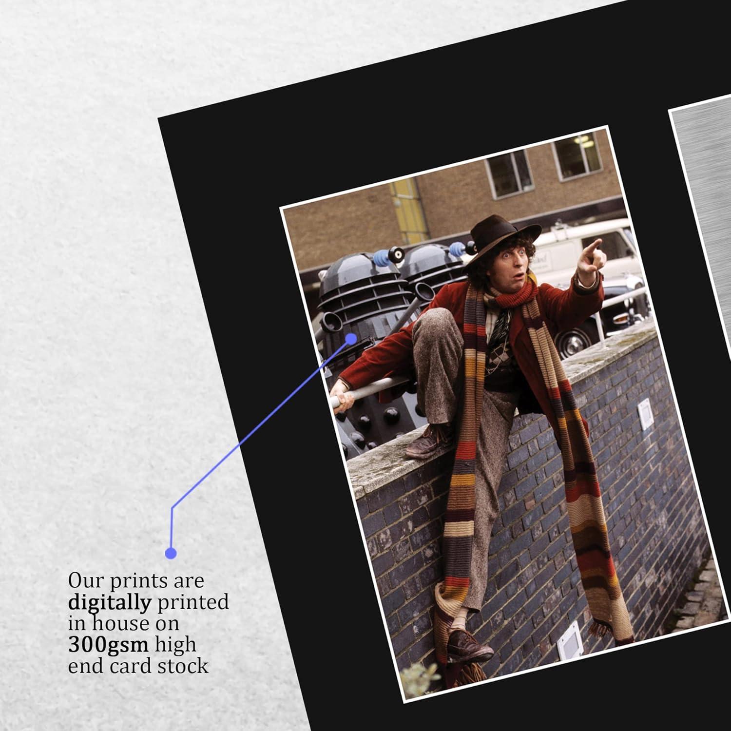 Foto Autografiada Tom Baker HWC Trading 21.6x27.9 cm