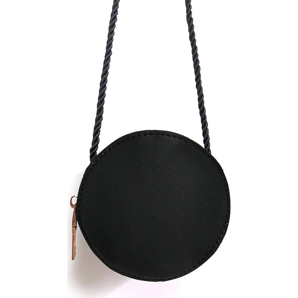 Bolso Mensajero para Niñas JienClound Mariquita Rojo y Negro