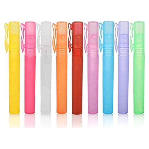 10 Piezas Atomizadores de Perfume 10ml Plástico USRommaner