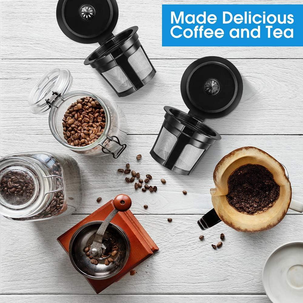 Filtros de Café Reutilizables InwodiTeki para Keurig 1.0 y 2.0 - 4 Unidades