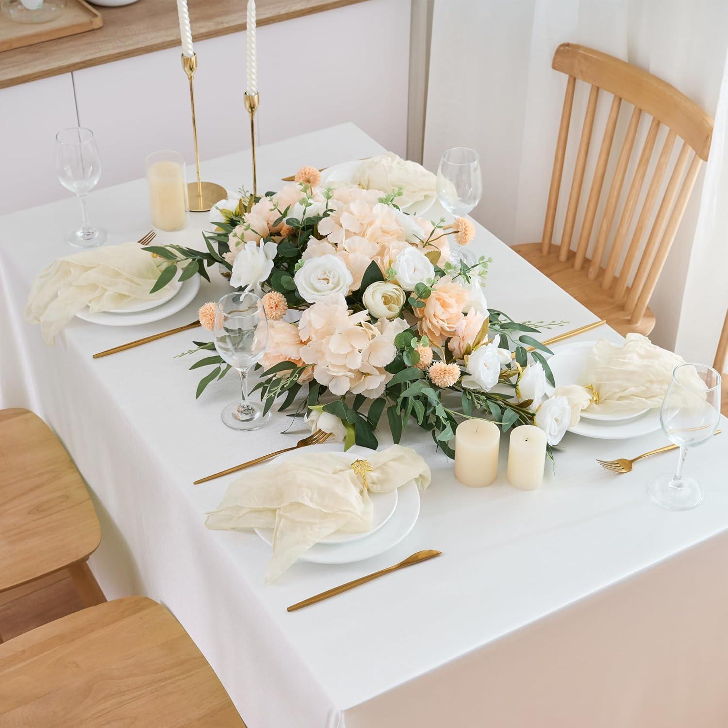 Paquete de 12 Servilletas de Gasa Beige 50.8cm Xiomot