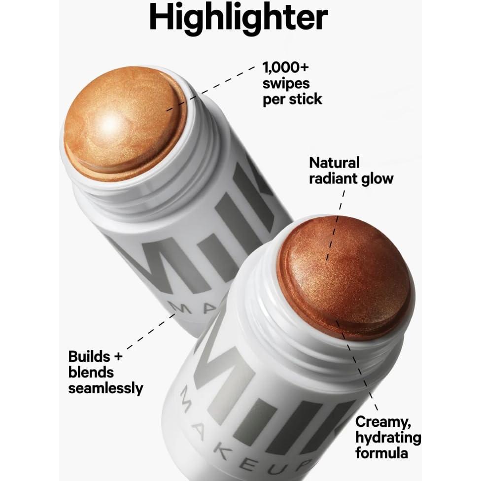 Iluminador en Barra Milk Makeup Flare - Oro Rosa 19.84g