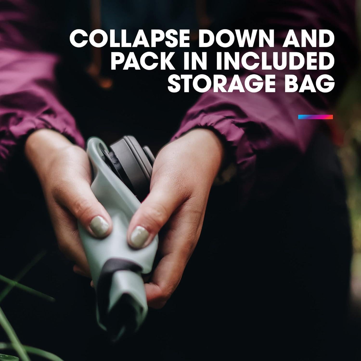 Bolsa de Agua Plegable HydraPak Seeker 2L Libre de BPA