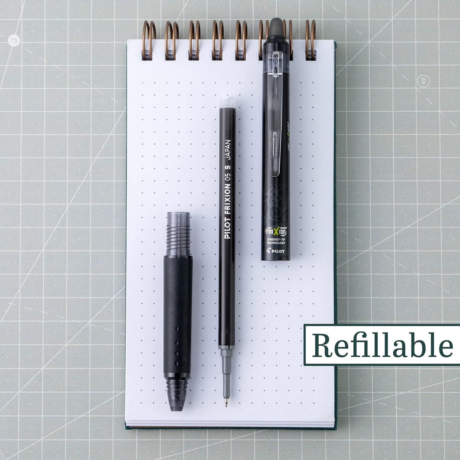 Bolígrafos Borrables Pilot FriXion Synergy 0.5 mm - Paquete de 3