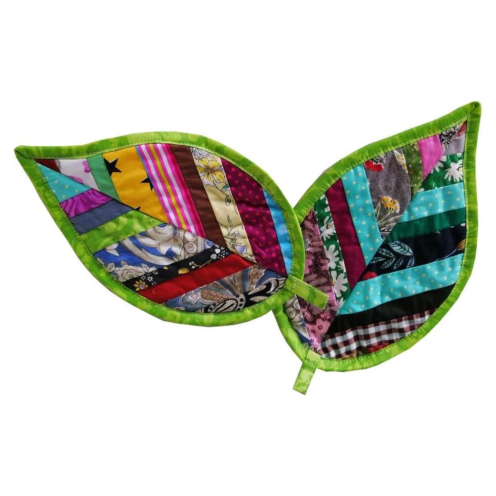 Soportes de Olla Rectangulares Algodón New Amish Quilt Set 2