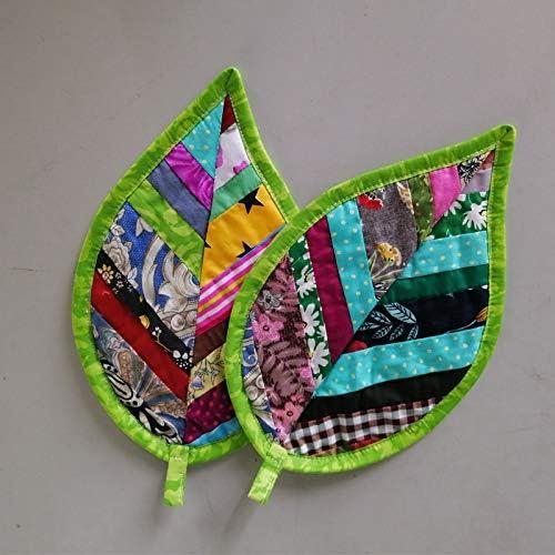 Soportes de Olla Rectangulares Algodón New Amish Quilt Set 2